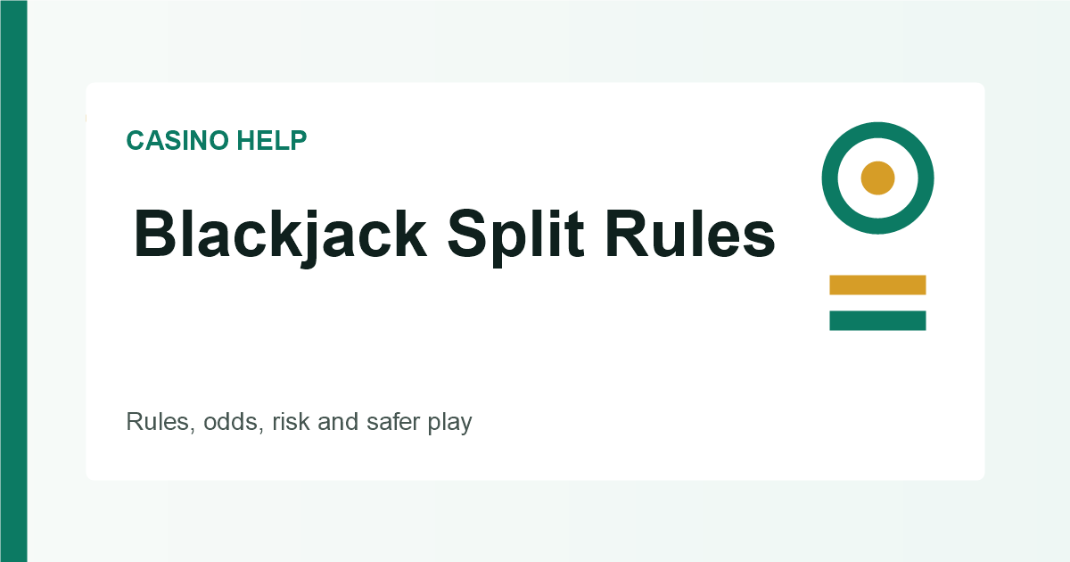 Blackjack Split Rules guide image